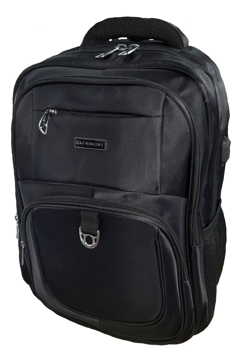 Mochila Minglemic Urbana Para Hombre Material Reforzable - Imagen 5
