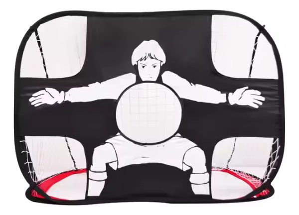 Arco De Fútbol Plegable Practica De Tiro Objetivo