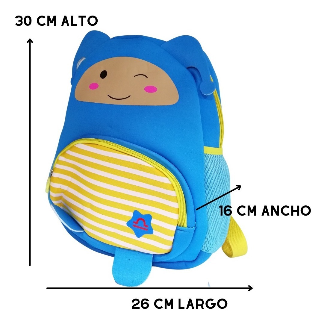 Mochila Infantil Niños Neopreno Varios Diseños Coloridos: imagen 3