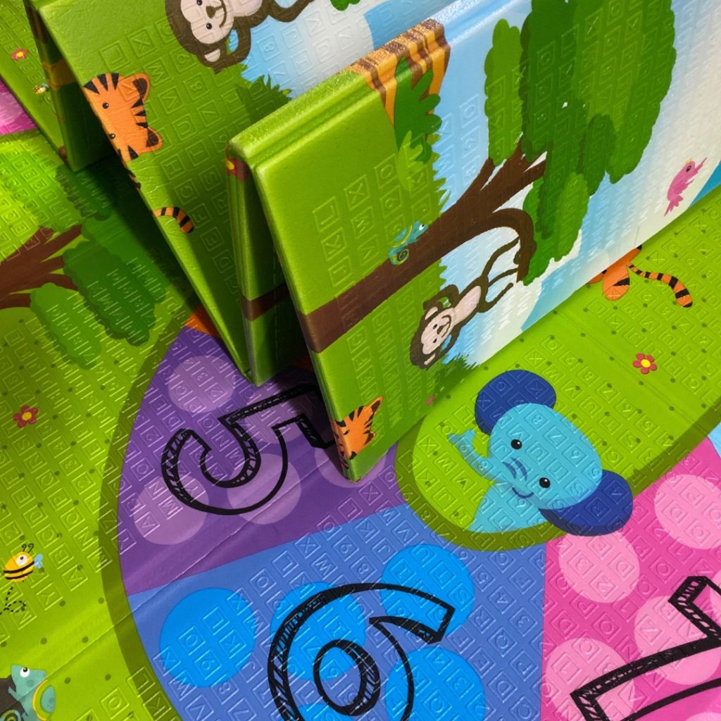 Alfombra Antigolpe Plegable Niños Bebe Colchoneta Infantil