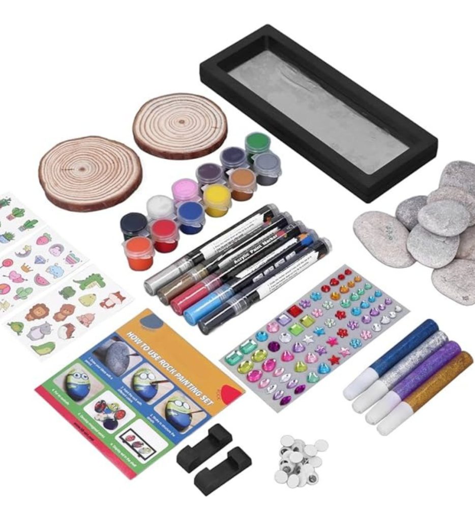 Juego Pintura Set De Arte Juego De Piedras Para Pintar