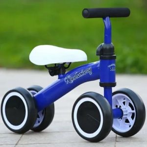 Bicicleta De Metal Sin Pedales P/ Niños 4 Ruedas Equilibrio: imagen 7