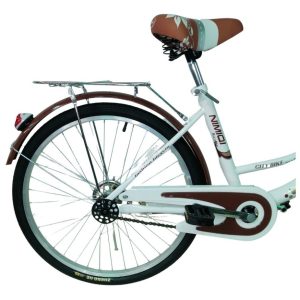 Bicicleta Bici Paseo Dama Rodado 24 Con Canasto Armada: imagen 9