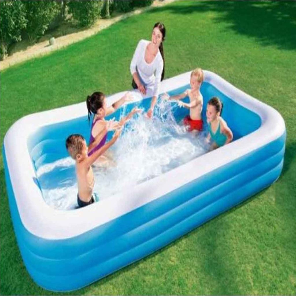 Piscina Inflable Rectangular Familiar Intime 2,62 X 1,75 X60