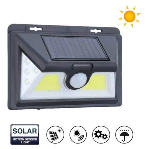 Foco Solar Luz Led Con Sensor De Movimiento Exterior 52 Led: imagen 2