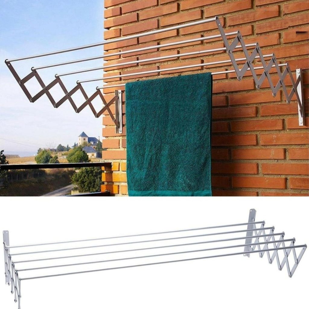 Tender Aluminio Extensible Para Pared Retráctil 0,80