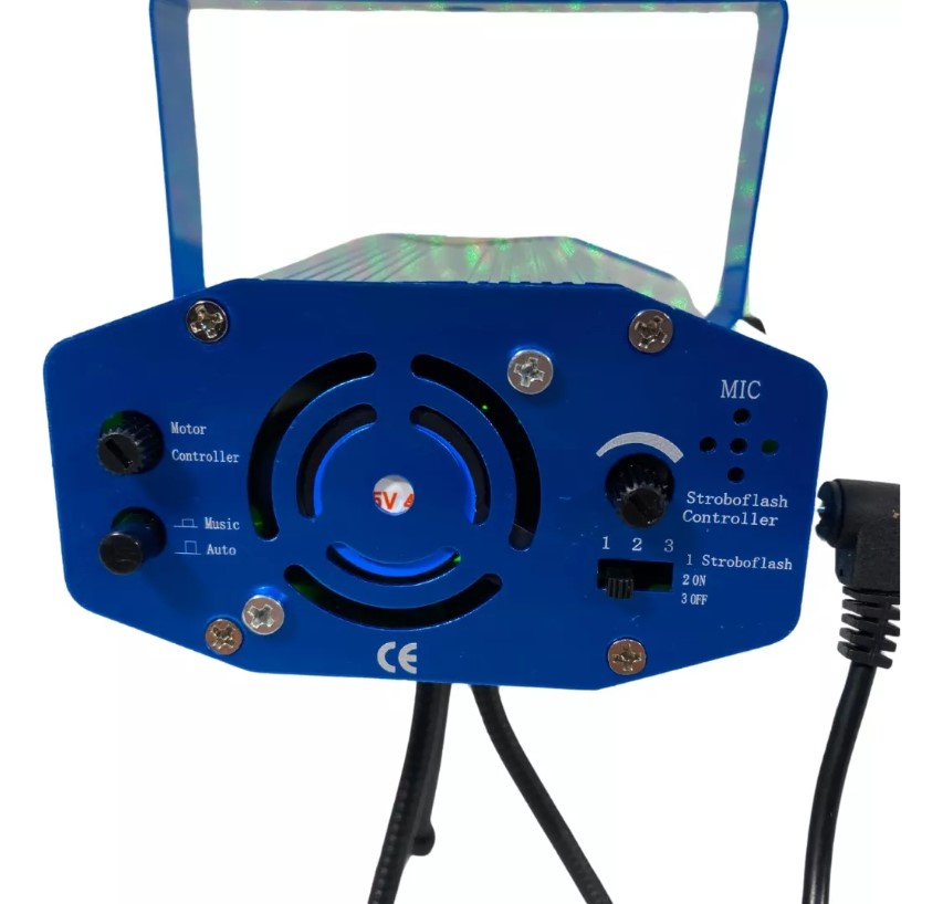 Cabezal Móvil Holo 33154 10w Efecto Led Luces Verdes Fiesta Discoteca: imagen 4