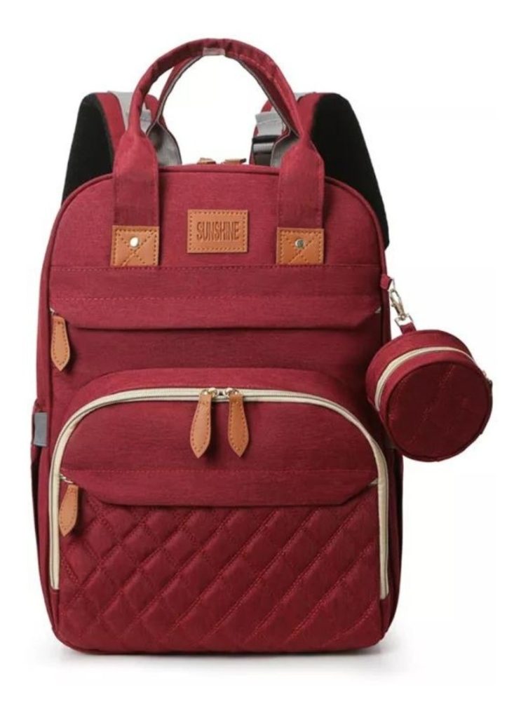 Bolso Mochila Maternal Cuna Bebé Cambiador Calidad