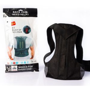 Faja Corrector De Postura Lumbar Ortopédica Trabajo Espalda