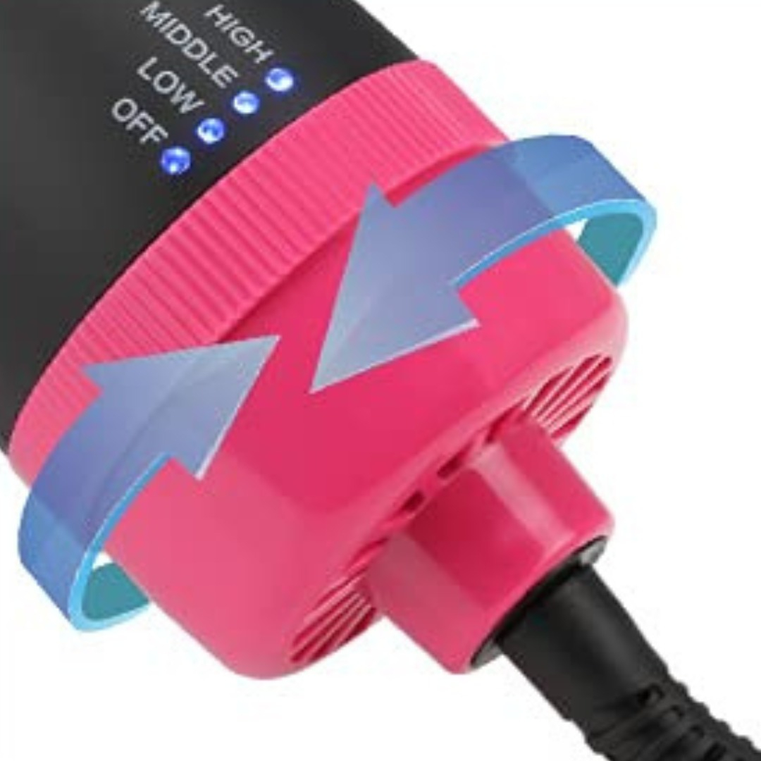 Cepillo Alisador Planchita Secador 3 En 1 Cabello Anti Frizz: imagen 3