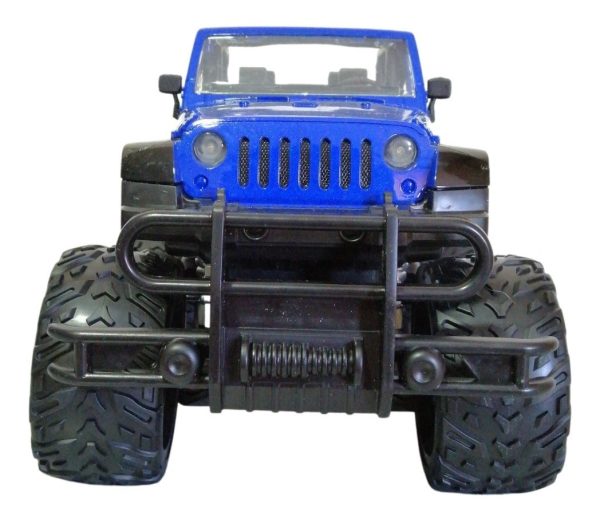 Auto A Bateria Jeep Todo Terreno 4x4 Control Remoto Y Luz