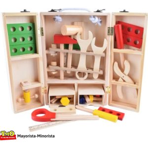 Juego Carpintero Niño Con Herramientas En Madera: imagen 2