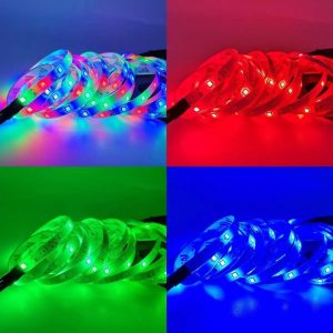 Cinta Tira Luces Led Rgb 5m Con Transformador + Control: imagen 6