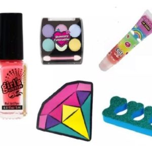Kit Infantil De Belleza Arreglo De Uñas + Esmalte + Sombras: imagen 2