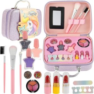 Juego Kit Maquillaje Belleza Para Niñas Lavables: imagen 2