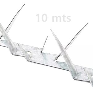 Pinchos De Seguridad Acero Galvanizado X10 Mts