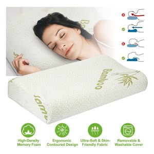Almohada Viscoelástica Memoria Cervical Bamboo X 2 Unidades: imagen 4