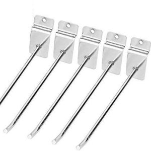 Gancho Pinchos Exhibidor Panel Ranurado Pack 20 Cm 20 Uds