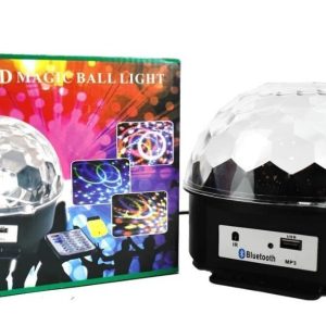 Bola De Luces Colores Parlante Bluetooth +pendrive + Control: imagen 5