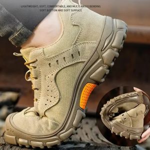 Zapatos Trabajo De Seguridad Cuero Punta De Acero Calidad: imagen 3