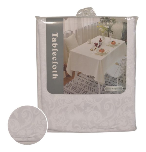 Mantel Redondo Tela Antimancha De Mesa 220 Diámetro