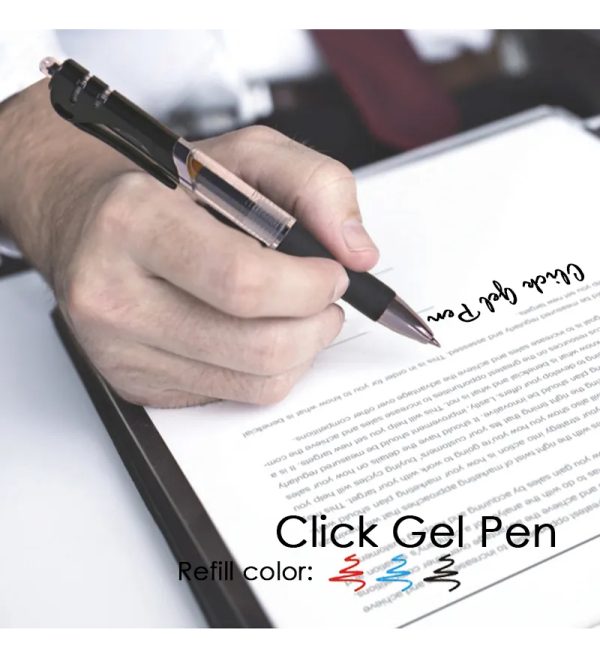 Lapicera Marcador Gel Tinta Oficina Escolar Foska 12 Uni