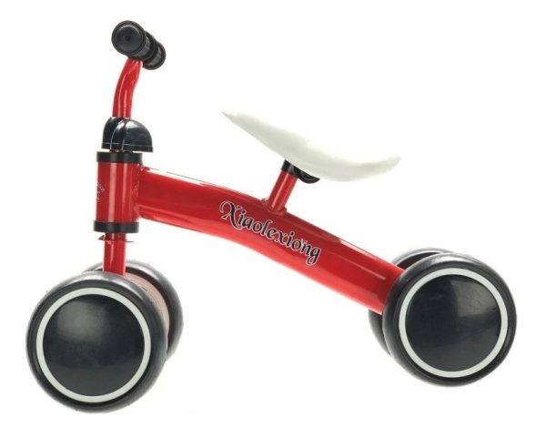 Bicicleta De Metal Sin Pedales P/ Niños 4 Ruedas Equilibrio