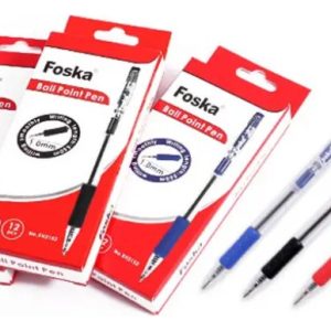 Lapicera Retráctil Foska 1.0 Mm 12 Uni