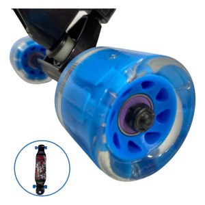 Skate Patineta Longboard Profesional 9 Capas Maple: imagen 2