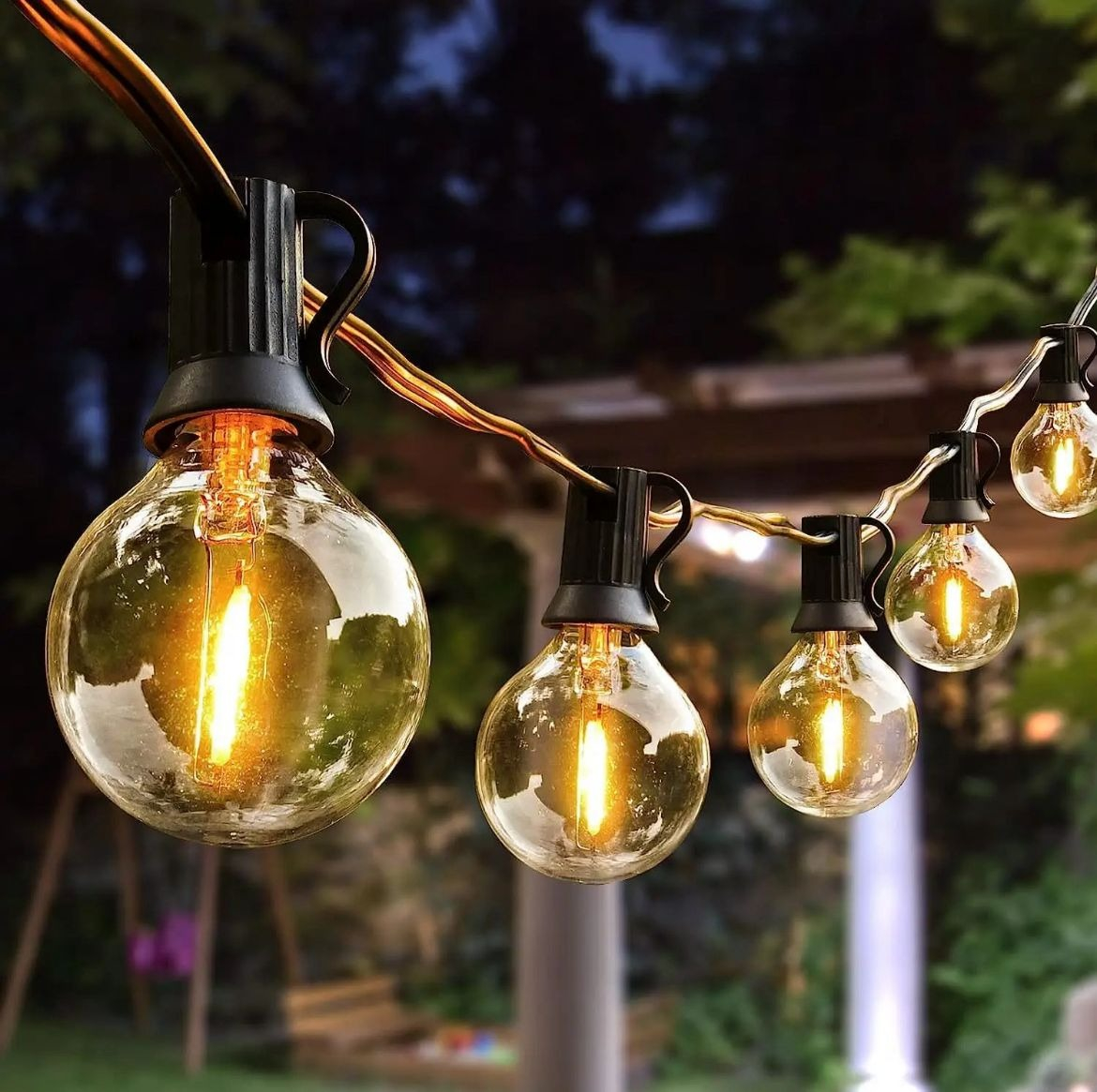 Guía De Luces Vintage Interior Exterior Cálida 25+2: imagen 1