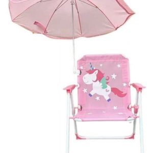 Silla Plegable De Playa Infantil Con Sombrilla Para Niños: imagen 6