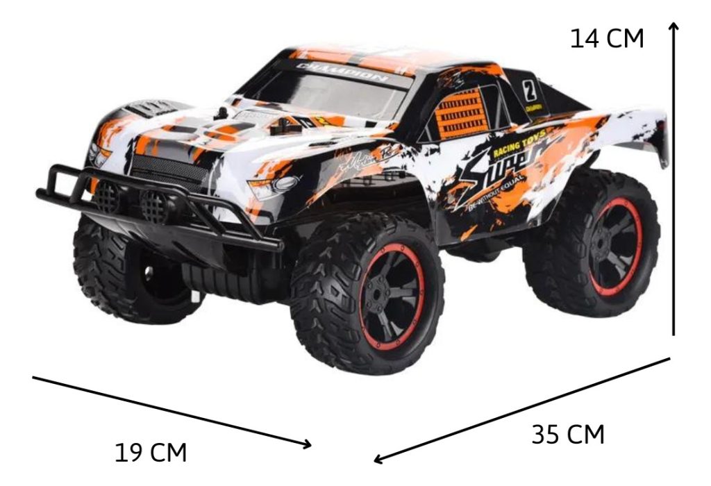Auto A Batería Todo Terreno 4x4 Jeep Con Control Remoto