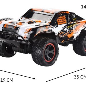 Auto A Batería Todo Terreno 4x4 Jeep Con Control Remoto: imagen 3