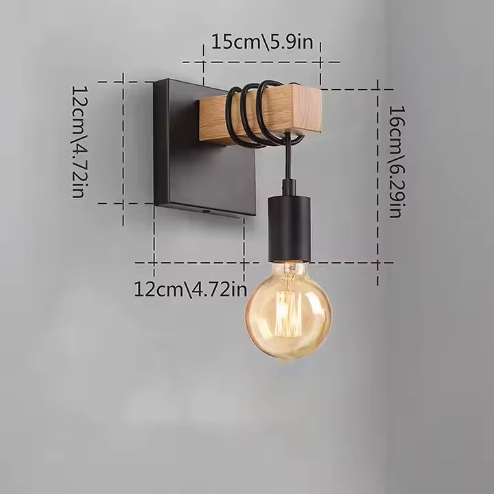 Lámpara Aplique Colgante De Pared Hotel Calidad