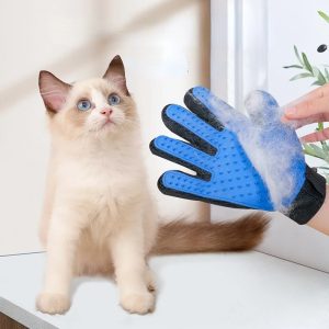Guante Con Cepillo Removedor De Pelos Para Mascotas: imagen 3