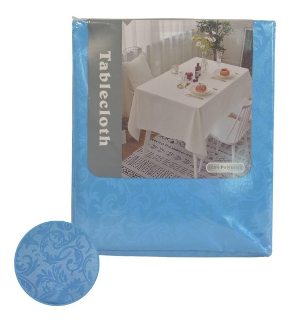 Mantel Redondo Tela Antimancha De Mesa 220 Diámetro