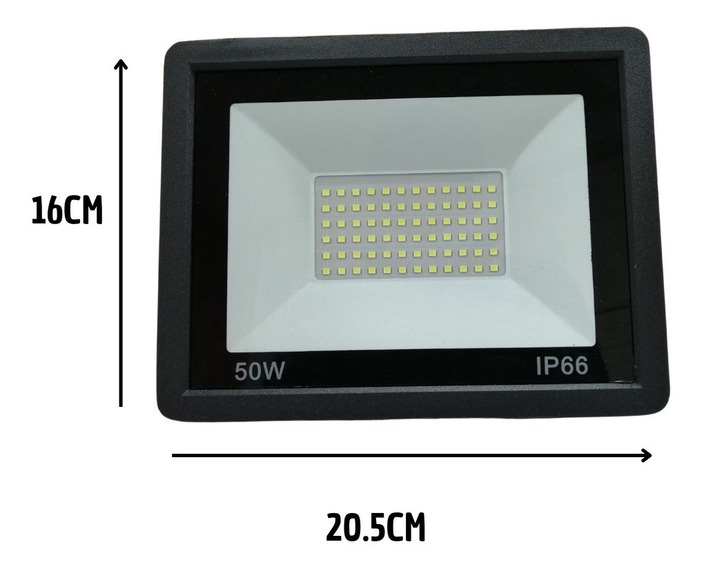 Foco Led 50w Interior Exterior Calidad Ip66 - Imagen 2