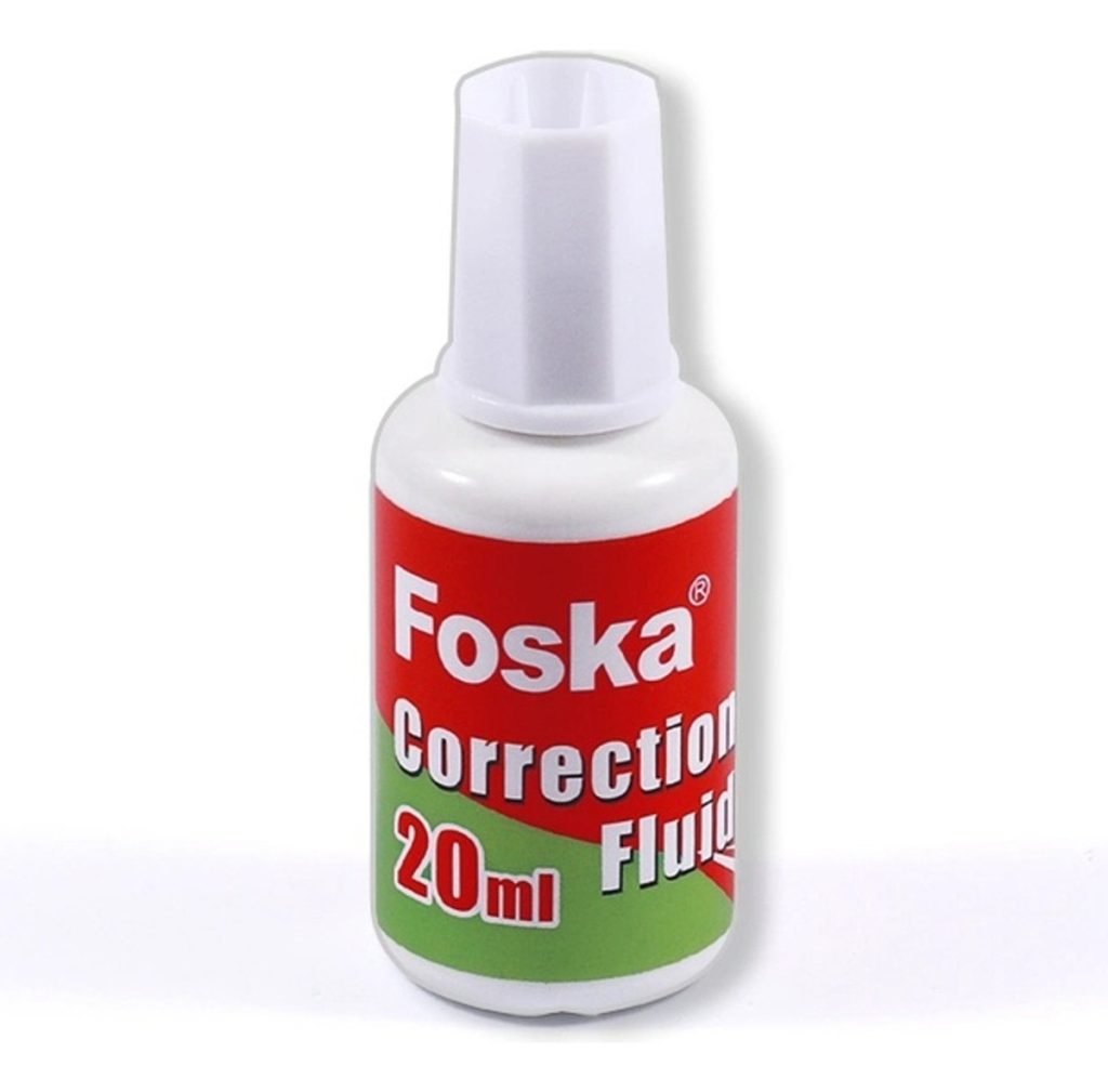 Corrector Foska Pack X12 20ml Unidades Calidad
