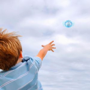 Bola Spinner Drone Mágica Voladora Pelota Flynova Luz Led: imagen 5