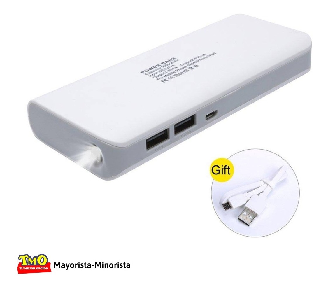 Power Bank Cargador Portatil 16800 Mah Carga Rápida - Imagen 3