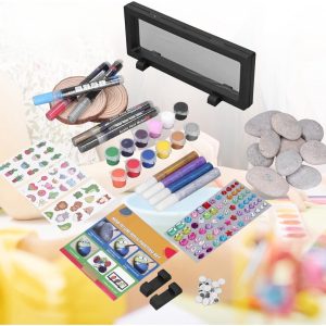 Juego Pintura Set De Arte Juego De Piedras Para Pintar: imagen 4