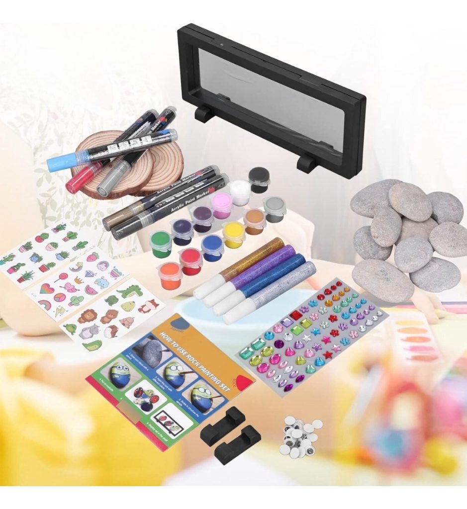 Juego Pintura Set De Arte Juego De Piedras Para Pintar