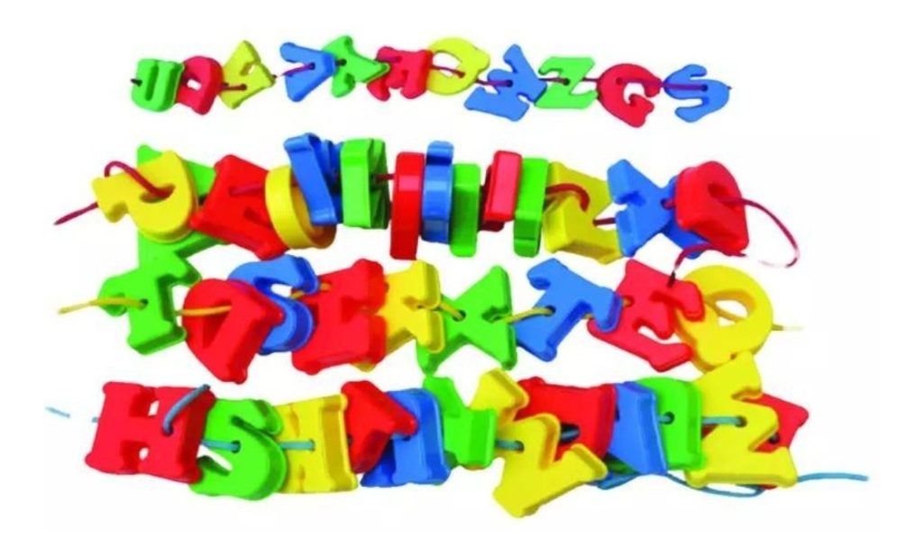 Juego De Letras Mayúsculas Didácticas En Blister