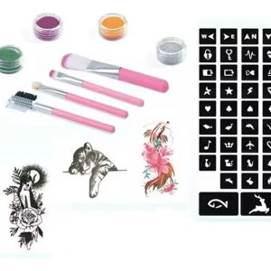 Set Tatuajes Infantil Brillantina Juego Simulación: imagen 3