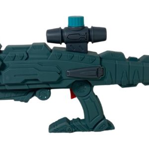 Pistola De Agua Gigante Metralleta Diseño Dinosaurio: imagen 10