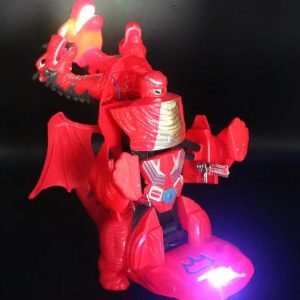 Transformer Dragon Robot Luces Y Sonido Calidad: imagen 3
