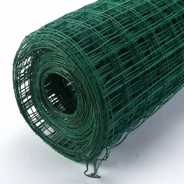 Tejido Malla Cerco Alambre Forrado Rollo 30 Mts X 1.20 Alto