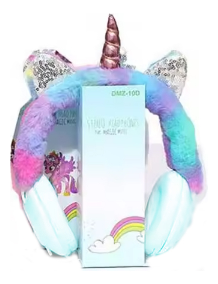 Auricular Unicornio Infantil Bluetooth Tablet Pc Mp3 - Imagen 3