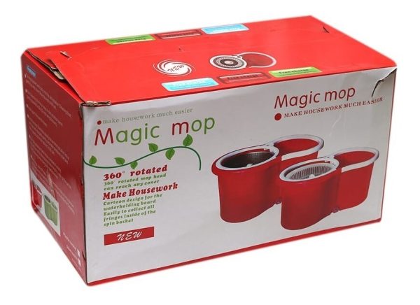 Mopa Giratoria 360° Centrifugador + Mopa De Regalo