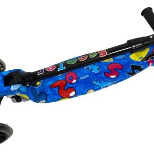 Tripatin Monopatin Scooter Diseño Estampado C Luces Plegable: imagen 10
